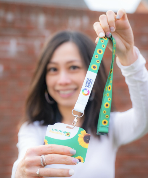 Chinese Autism Lanyard